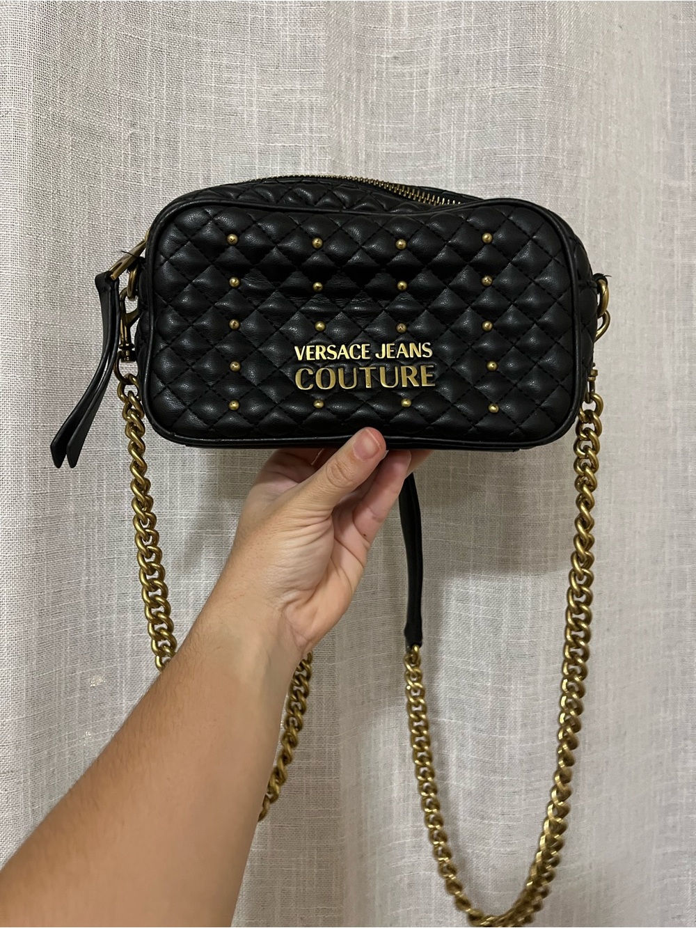 Versace Black Crossbody Bag